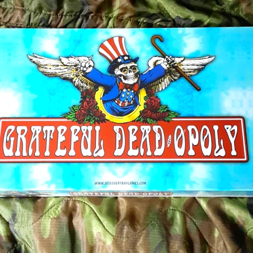 Grateful Dead⚡opoly board game(Grateful Dead monopoly)